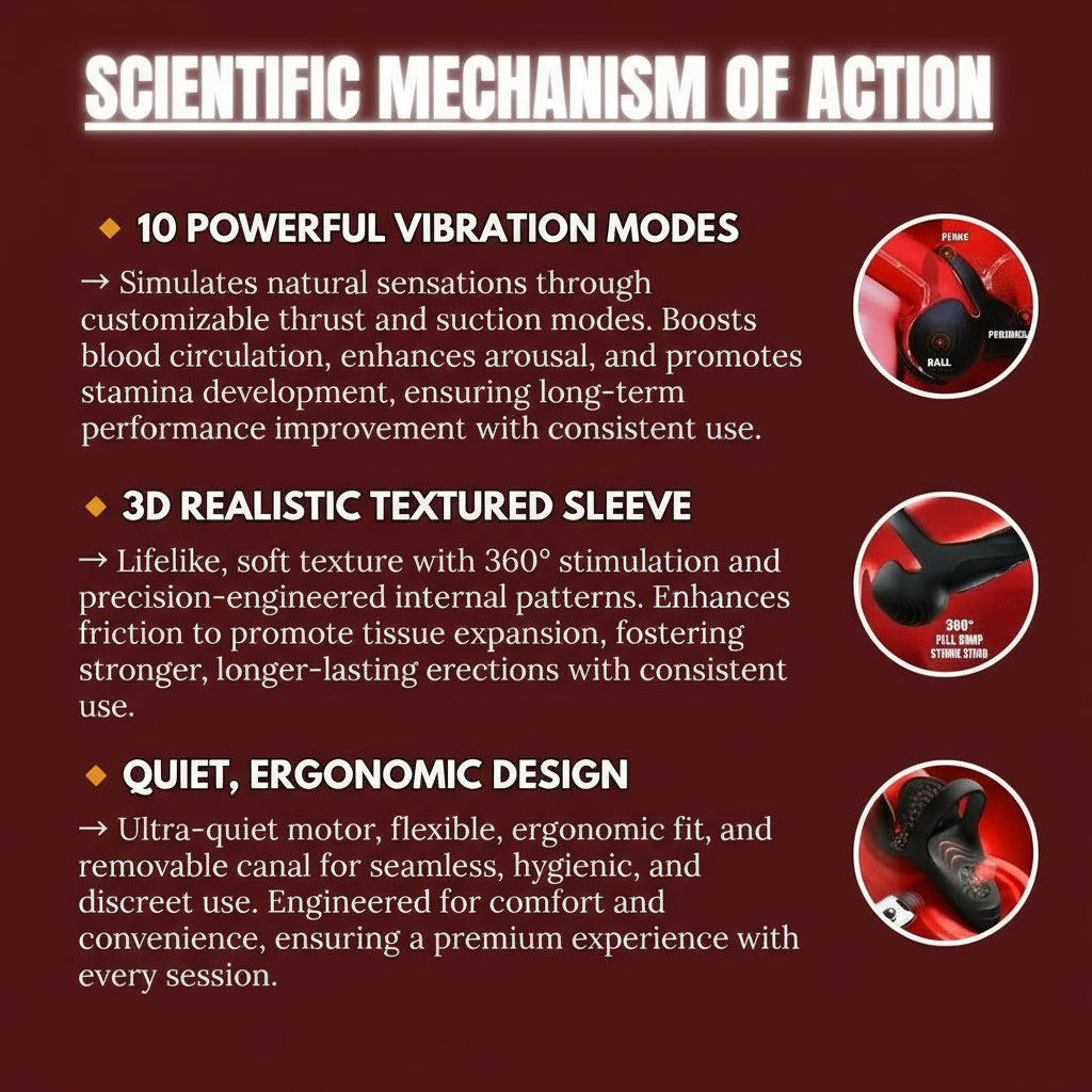 Alisanda™ VitalEngine Pro-The #1 5-in-1 at-home trainer that reverses ED &amp; PE with advanced precision-